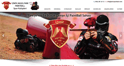 Desktop Screenshot of izmirpaintball.com